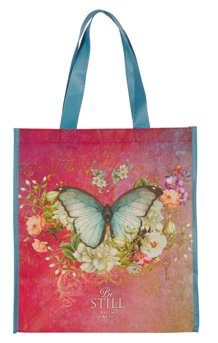 Be Still Butterfly Tote Bag