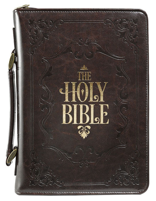 Holy Bible Brown Bible Cover