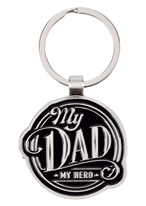 My Dad My Hero Key Ring in Gift Tin