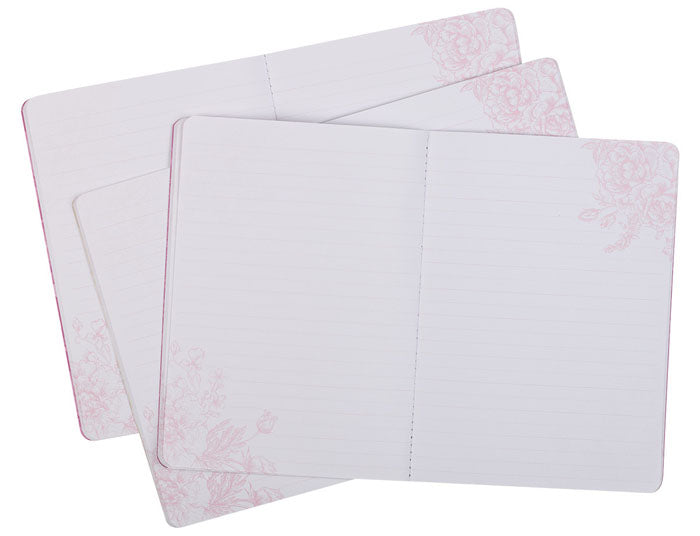 Be Still Vintage Floral Large Notebook Set