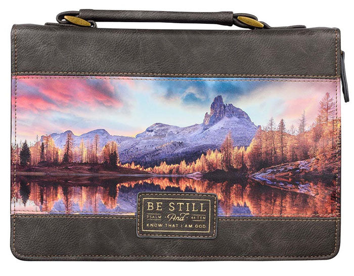 Be Still Majestic Valley Bible Cover