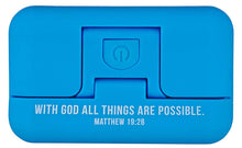 Load image into Gallery viewer, With God All Things Are Possible Book Light
