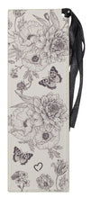 Load image into Gallery viewer, Garden Notes Faux Leather Bookmark
