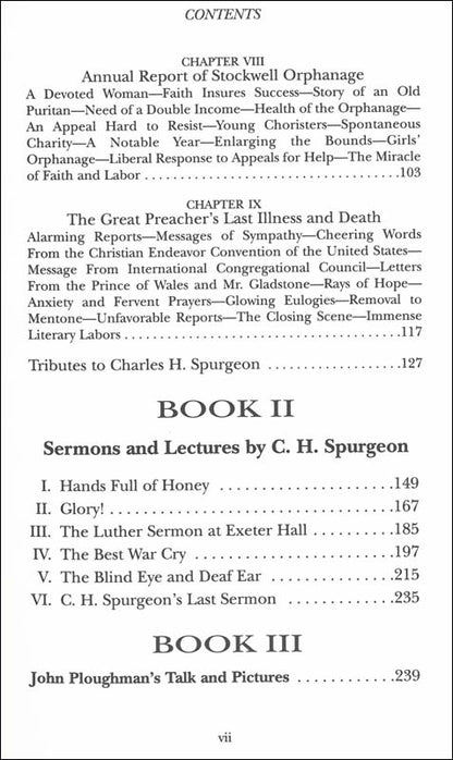 Life and Works of Charles Haddon Spurgeon, The