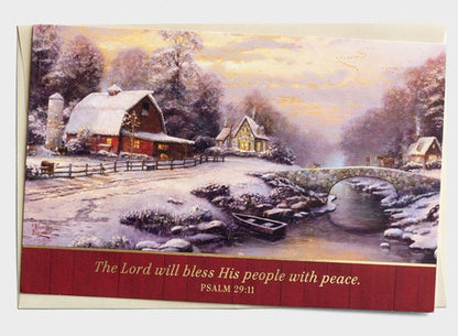 The Lord Will Bless His People - Thomas Kinkade