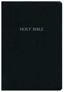 Large Print Wide Margin Black Bible
