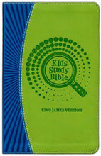 Load image into Gallery viewer, Kids Study Bible Blue/Green
