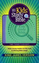 Load image into Gallery viewer, Kids Study Bible Purple/Green
