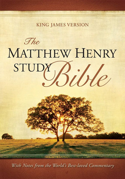 Matthew Henry Study Bible, Bonded Black