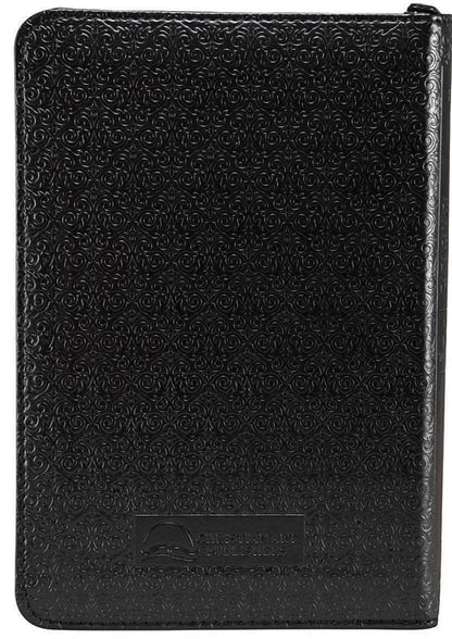 Mini Pocket Edition Zippered Black Bible
