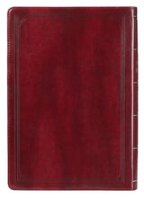 Load image into Gallery viewer, Super Giant Print Burgundy Bible
