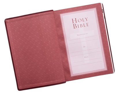 Super Giant Print Burgundy Bible