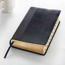 Load image into Gallery viewer, Giant Print Black Faux Leather Bible
