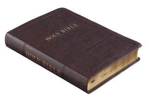 Giant Print Full Size Dark Brown Bible