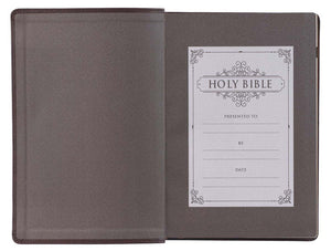 Giant Print Full Size Dark Brown Bible