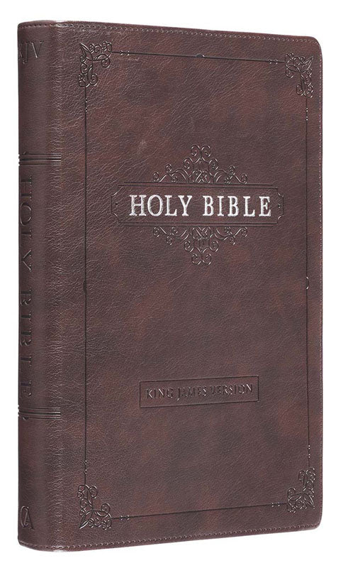 Giant Print Full Size Dark Brown Bible