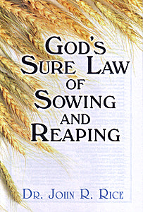 God's Sure Law of Sowing and Reaping