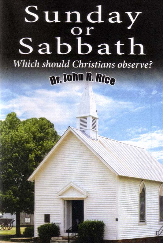 Sunday or Sabbath