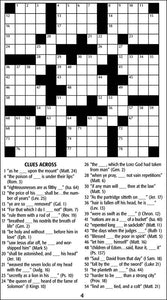 Crossword Puzzles for Fun and Education