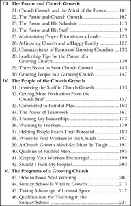 Church Growth Principles & Practices