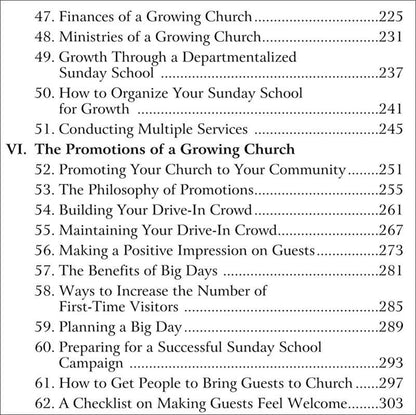 Church Growth Principles & Practices