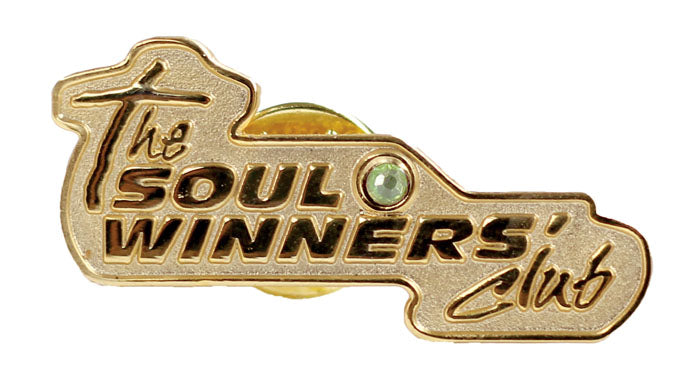 Soul Winners' Club Emerald Lapel Pin