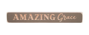 Amazing Grace Engraved Sign