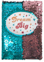 Load image into Gallery viewer, Dream Big Sequin Journal
