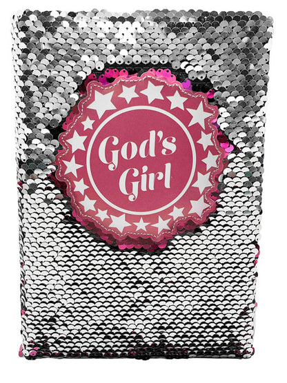 God's Girl Sequin Journal