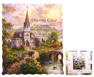Amazing Grace Quilted Throw