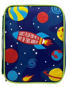 To the Moon Canvas Bible Cover