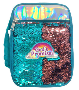 God's Promises Sequin Bible Cover