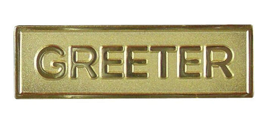 Greeter Badge