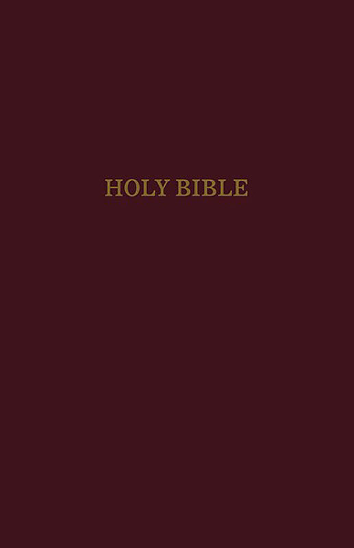 Burgundy Pew Bible