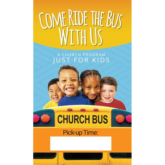 Come Ride the Bus With Us Tract
