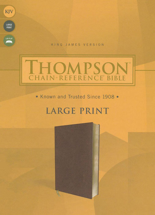 Thompson Chain-Reference Bible Leathersoft Brown